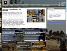 Tablet Screenshot of futuresoldiers.com